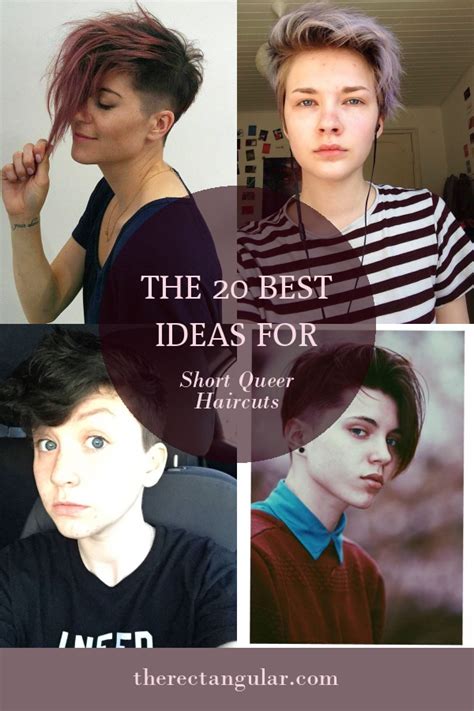 The 20 Best Ideas for Short Queer Haircuts